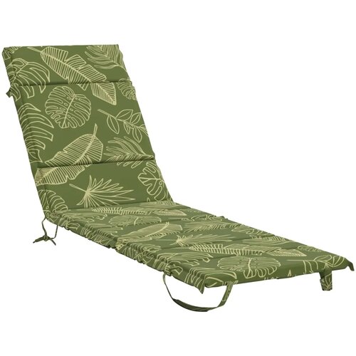  Jastučić za ležaljku GEMERT 100% poliester Dizajn lista - Dezen s listom 200 x 55 x 3 cm Poliester Slike