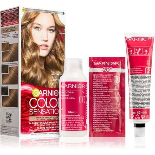 Garnier color Sensation trajna barva za lase 40 ml odtenek 7,0 Delicate Opal Blond Slike