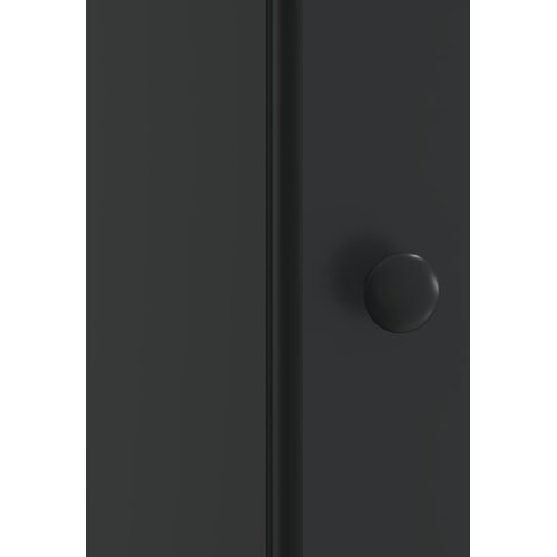 Noćni ormar 2 kom. Crna 43 x 34,5 x 50 cm Konstruirano drvo Slike