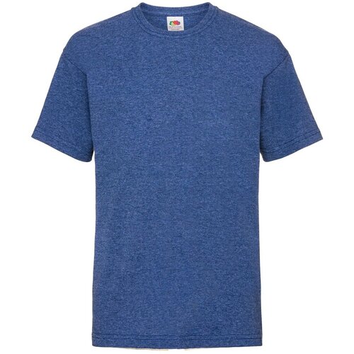 Fruit Of The Loom Blue Cotton T-shirt Cene