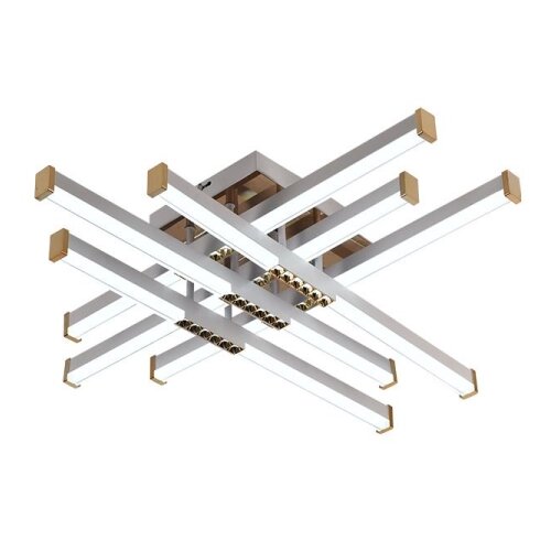  LED prigu&amp;scaron;iva prislonjen plafonski luster LED/90W/230V 3000-6500K + daljinski upravljač Slike