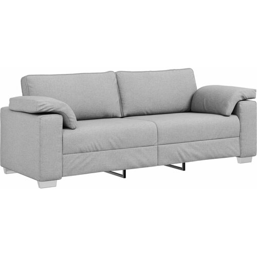 SOFA za 3 osobe Oblačnosiva 220 cm tkanina Slike