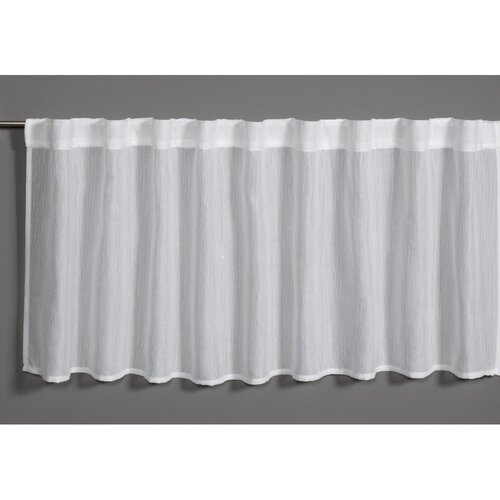 Gardinia Bijela zavjesa 45x140 cm Jacquard-Voile - Cijene