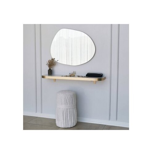 Woody Fashion Ogledalo Gusto, 75x55cm, Zlatno Slike