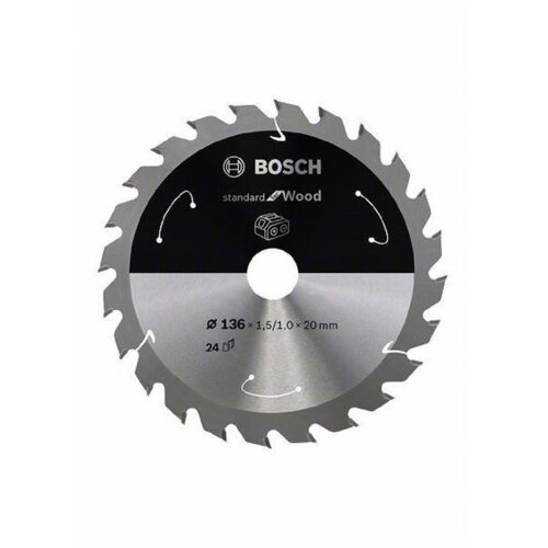 Bosch list kružne testere za akumulatorske testere 136x20x1.5;1.0x24T Cene