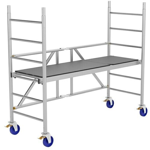 Krause ProTec XS Sklopiva skela (Radna visina: 2,9 m, Dimenzija stajaćeg dijela: 2 x 0,6 m, Opteretivost: 200 kg/m²) Cijene