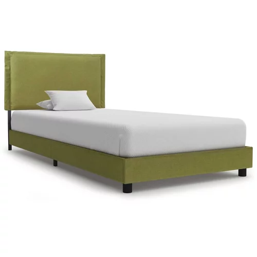 za krevet od tkanine zeleni 90 x 200 cm