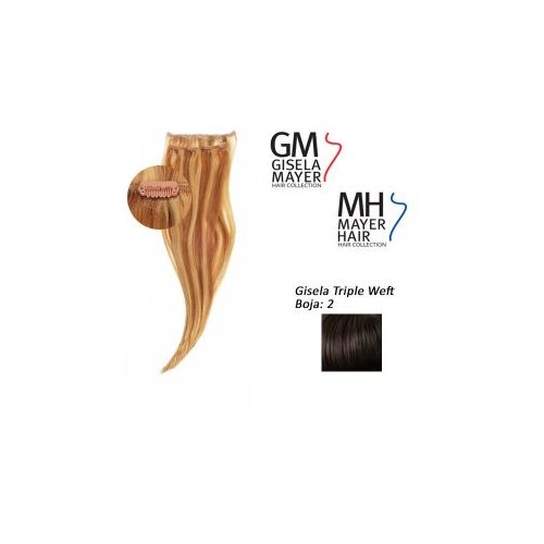 Umetak za kosu Gisela Mayer Triple Weft 2 kom 60 cm – 2 Cijene