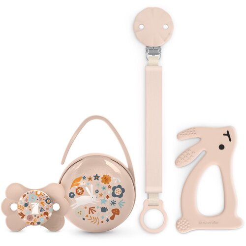 Suavinex Wonderland Gift Set 0-6 m Pink poklon set za bebe Cijene