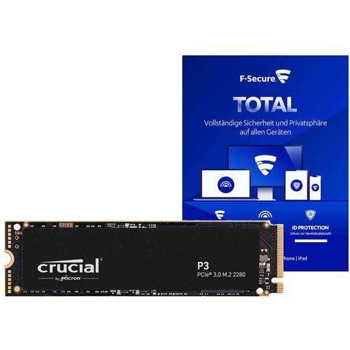 Crucial P3 Plus M.2 PCIe 2TB SSD uključujući F-Secure Total Cijene