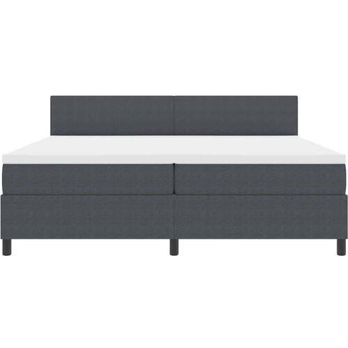  s opruga kutije Tamno siva i bijela 200 x 200 cm Slike