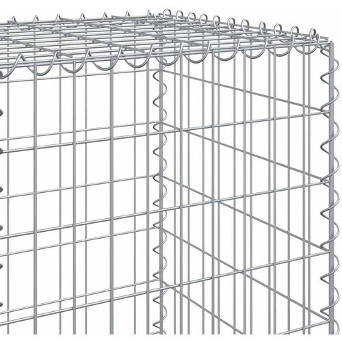  Gabionska ko&amp;scaron;ara s poklopcem 1200x50x150 cm pocinčano željezo Slike