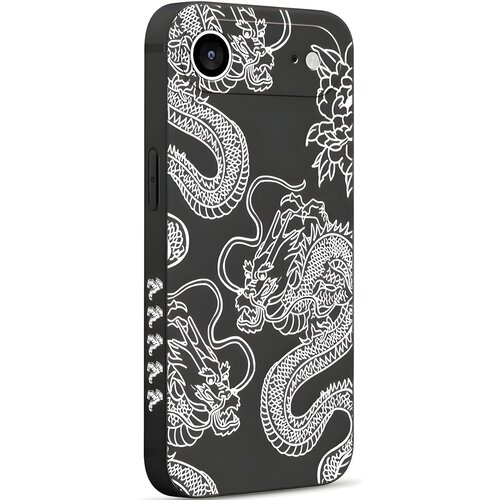 Oem Pnakqil zaštitna futrola Dragon za Apple iPhone 17 Pro Max - Crna Cene