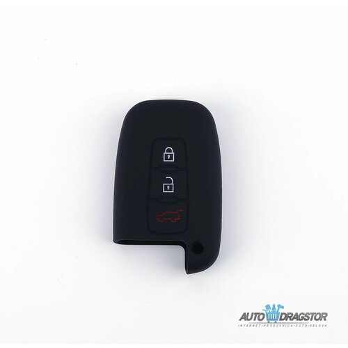 888 Car Accessories silikonska navlaka za ključeve crna hyundai APT1007.03.B Slike