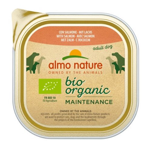 Almo Nature Bio Pate - losos 300 g Slike