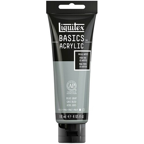 LIQUITEX Basics Akrilna barva (Modre barve sive barve, 118 ml) Cene