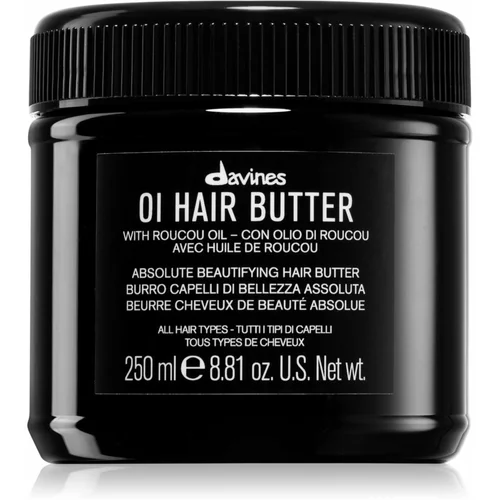 DAVINES OI Hair Butter globinsko hranilno maslo za neobvladljive lase 250 ml