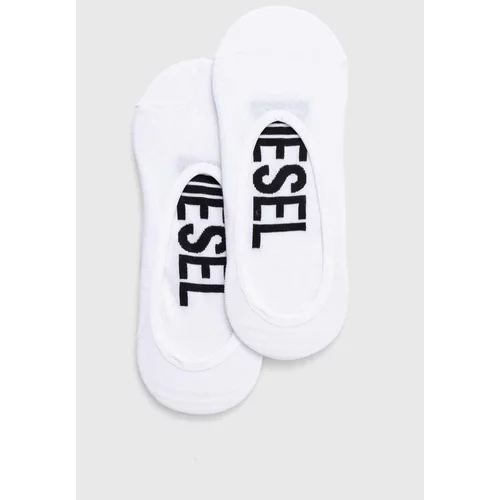 Diesel Čarape 2-pack za muškarce, boja: bijela