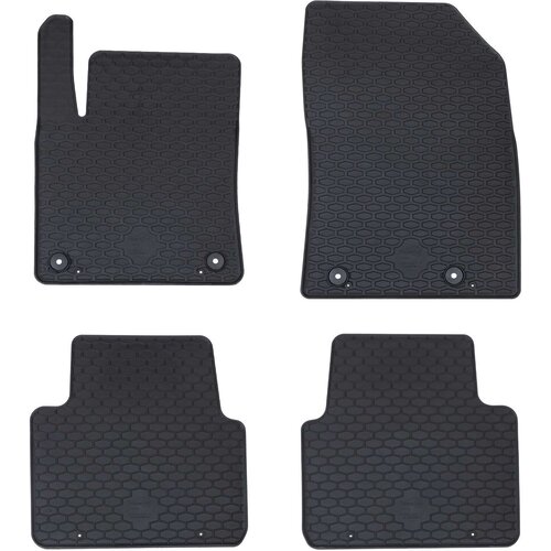  Auto tepih 4 pcs Crna prikladno za CITROEN C3 AIRCROSS 2017- Cene
