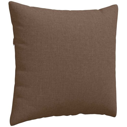  Jastučići za sofu 2 pcs Smeđa 50 x 50 cm tkanina Slike
