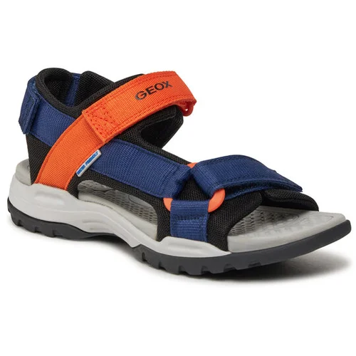 Geox Sandali J Borealis Boy J450RE 01411 C0659 D Mornarsko modra