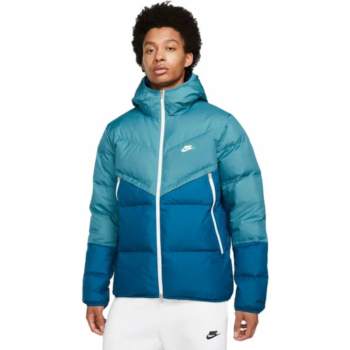 Nike NSW SF WINDRUNNER HD JKT M Muška jakna, tirkiz, veličina