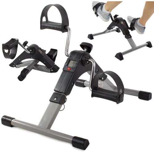  Sklopivi mini -rehabilitacijska soba bicikl i noge LCD do 100 kg Slike