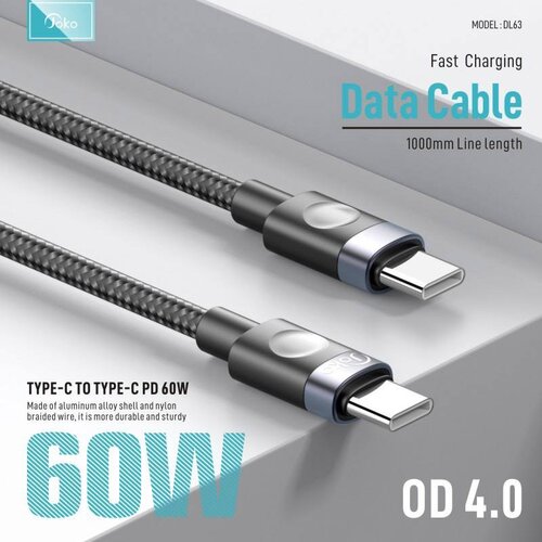  Kabel KONFULON Joko DL63 60W Type-C na Type-C 1m Cene