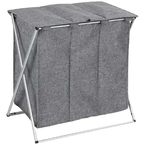 Wenko Ko&amp;scaron;ara za rublje Trio Top (D x &amp;Scaron; x V: 38 x 57 x 57 cm, Siva) Slike