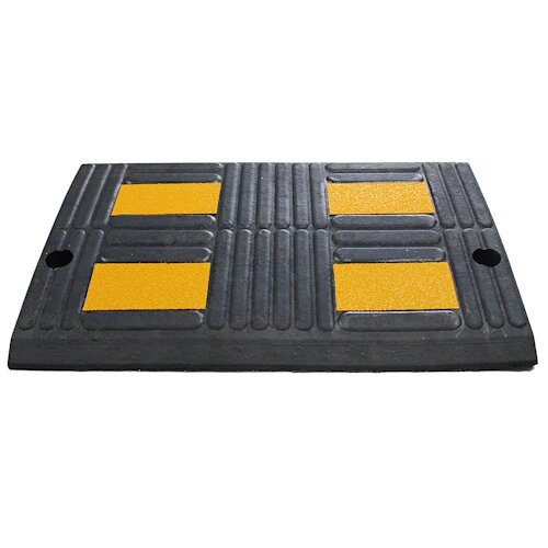 PiK Group Gumena rampa, 50cm x 32,5cm x 5,2cm, 6kg, Crno-žuta Slike