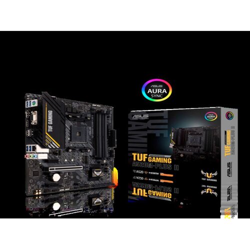 Asus TUF GAMING A520M-PLUS II AM4, 4x DDR4, 1x M.2, 6x USB 1x DP, 1x HDMI, 1x D-Sub, mATX Cijene