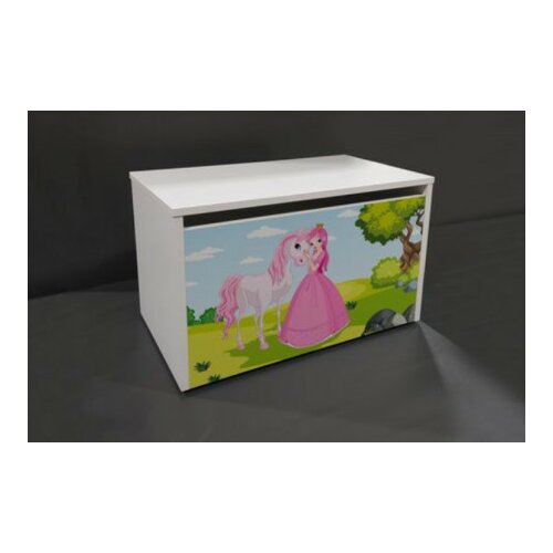 Drvena kutija za igračke Princces and horse ( 740013 ) Slike