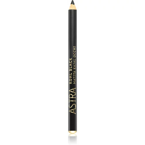 Astra Make-up Kohl Black kajal svinčnik za oči odtenek Black 10 ml