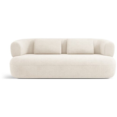 Micadoni Bež sedežna garnitura iz tkanine bouclé 178 cm Jenny – Home Cene