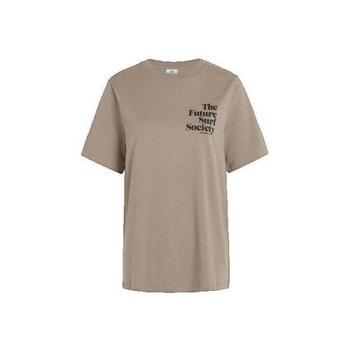 O'neill Majice s kratkimi rokavi T-shirt Future Surf Society Regular Femme Bež Cene