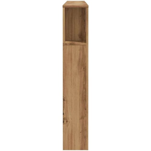 vidaXL Vzglavna omarica artisan hrast 160x18,5x103,5 cm inženirski les Cene