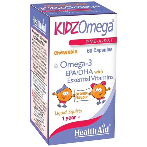 Health Aid Kapsule za žvakanje KIDZ Omega 60/1 Cene