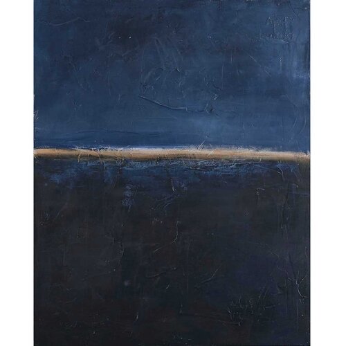 Malerifabrikken Ročno naslikana slika 78x98 cm Edge Blue &amp;ndash; Slike