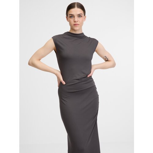 Orsay Dark gray women&amp;#039;s dress - Women&amp;#039;s Slike