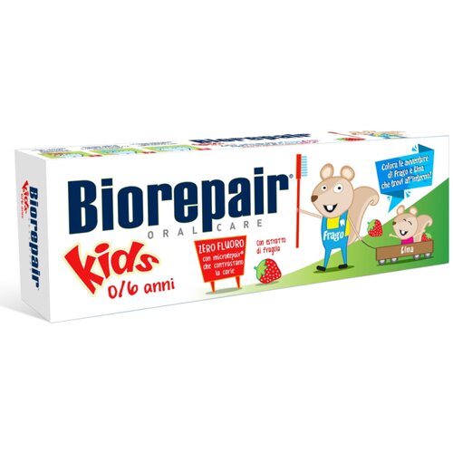 Biorepair Kids 0-6 Years zobna pasta za otroke Strawberry 50 ml Cene