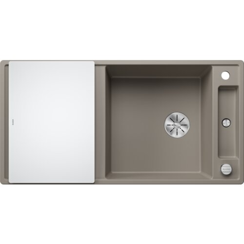 Blanco sudoper AXIA III XL 6 S InFino SILGRANIT daska staklo, s dalj. upr. - TARTUFO Slike