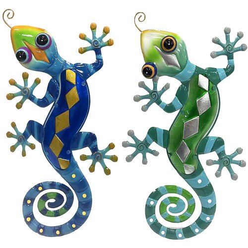 Signes Grimalt Kipci in figurice Lizard Adorno 2 Enoti Modra Cene