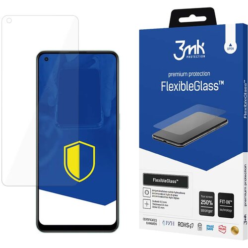 3mk Za&scaron;titno hibridno staklo FlexibleGlass za Oppo Reno 8 Lite 5G/Reno7 4G/Reno7 5G - Prozirna Cijene