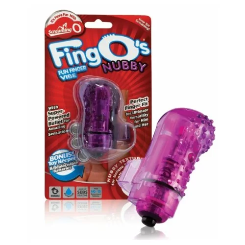 Screaming O Touch The FingO Nubby Purple