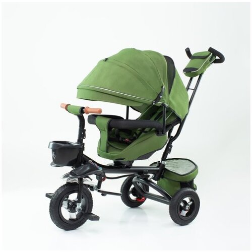 Playtime 420 lux tricikl sa tendom maslinasto zeleni Slike