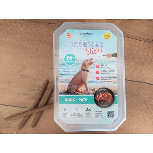 Mediterranean_Natural Mediterranean Set mesnih &amp;scaron;tapića za pse Ibericas, Pačetina, 800 g Slike