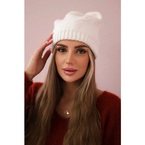 Kesi Women&amp;#039;s cap Lorena K377 white Slike