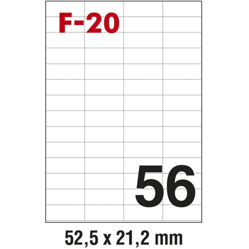  Etikete ILK 52,5x21,2mm pk100L Fornax F-20 Cijene
