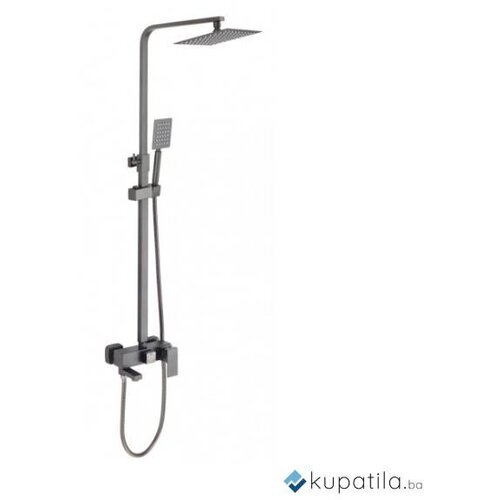  Usponski tu&amp;scaron; Square gun grey Inter Ceramic Slike
