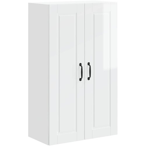  Ormar za Zid Visoki sjaj bijela 60 x 31 x 100 cm Slike